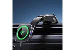 ESR dla Qi2 15 W MagSafe, certyfikat Qi2, bezprzewodowa magnetyczna ładowarka samochodowa do deski rozdzielczej, uchwyt samochodowy na telefon dla iPhone 17/16, Google Pixel 10, S25, szybkie ładowanie