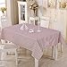Produktbild ZBGCD Tischwäsche Tischdecke Tuch Tischdecke Aus Baumwolle Und Leinen Rechteckige Couchtischdecke Mit Streifenmuster Tischdecke