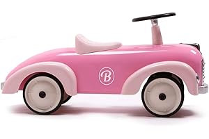 Baghera Speedster Rosa | Macchina cavalcabile per Bimbi Elegante e Robusta | Auto cavalcabile per Bambini a Partire da 1 Anno d'età | Macchina a Spinta per i Primi Passi dei Bambini