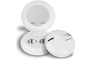 ‎BLUMWAY BlumWay Ultraschall Reinigungsmaschine für Kontaktlinsen, Ultraschall Automatischer Reiniger mit Kontaktlinsensauger, Typ-C Kontaktlinsenreiniger, eignet sich zur Reinigung aller Kontaktlinsen