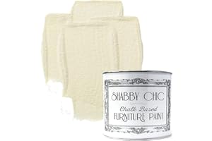 Shabby Chic Chalk Based Furniture Paint, Antique White 125ml