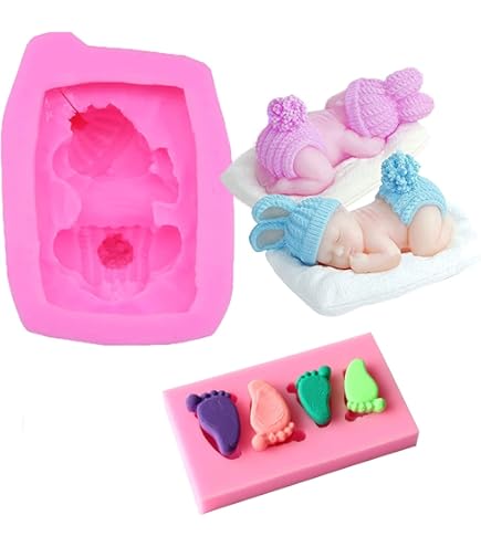 Lot De 3 Moules à Savon En Silicone, Moule à Savon Rectangulaire à 6