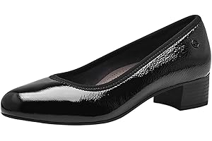 Tamaris Comfort Escarpins en Cuir pour Femmes Petit Talon