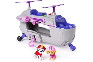 PAW PATROL SG_B07G1D6T1P_US SPINMASTER Ultimate Rescue – Skye’s Rettungshubschrauber mit Effekten