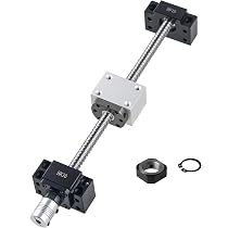 Vis à Billes GooEquip SFU1204 - 400mm Avec Supports BK10/BF10 Pour CNC !