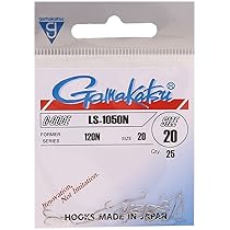 Hameçons Gamakatsu 410N - Taille 18 - Pour Pêche Au Coup (blanchons, Lombrics)