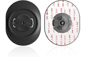 SINCETOP MOUNT Handy Adapter Kompatibel mit Garmin Edge Halterung – Sicherer Quarter-Turn Verschluss, Stark 3M-VHB-Kleber für schnelle Smartphone-Befestigung an MTB/Rennrad/Mountainbikes/FahrradHalterung