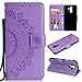 Produktbild Samsung Galaxy A6 Plus 2018 Hülle,Galaxy A6 Plus 2018 Lederhülle,Roreikes Schutzhülle Premium PU Leder Handyhülle Flip Case Brieftasche Magnetisch Folio Klapphülle TPU Stoßfänger Etui Karte Halterung Tasche Lanyard Wallet Cover mit Kartenfach Standfunktion Magnetverschluss Neue Totemprägung Muster im Bookstyle für Galaxy A6 Plus 2018 (6.0Zoll)-Lila