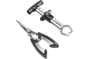 Booms Fishing H01 Pince de Pêche à Multi-Fonction Ciseaux en Acier Inoxydable