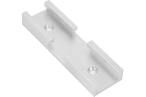 OHYER Connettore per binario a T Connettore T-Track T-Slot Traccia per Tavolo Pialletto Lavorazione Legno Guide Meccanismo per sega da tavolo robusto e robusto in lega di alluminio 80 x 30 x 12.8mm