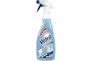 Vetril - Natural, Detergente Spray Superfici Senza Allergeni, Brillantezza Senza Aloni, 650 ml