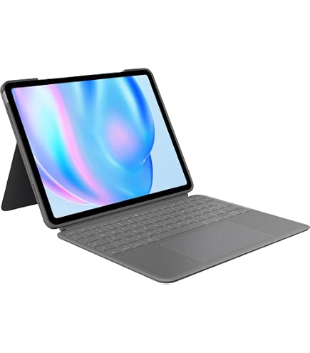 Bettdow Tastatur-Hülle Für IPad Air 13 Zoll (M3/M2) & IPad Pro 12.9 – Abnehmbar, Deutsch QWERTZ, Blau