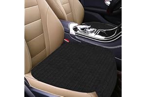 Huucozn Universal Sitzauflagen Vordersitze, 60 x 48cm Auto Sitzauflage Sitzauflagen Vordersitz Sitzkissen Auto Anti Rutsch Autositzauflage Vordersitzbezüge Atmungsaktiv Autositzauflage für Autositz