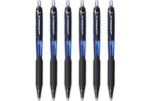 uni-ball Jetstream SXN-101-7N chowane długopisy kulkowe - końcówka stalówki 0,7 mm - niebieski atrament - 6 sztuk