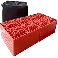TOPWAY KATSU Caravan Levelling Blocks 10PCs Pack Heavy Duty Ideal for Leveling Single and Dual Wheels, Camper Levellers, Motorhome, Hydraulic Jacks, Stabilizer Jacks, Packed in Storage Bag 161926