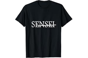 Sensei - aikido jiu jitsu karate judo kendo iaido taekwondo T-Shirt