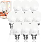 LED ATOMANT 10 x LED Bulb E27 G45 9W Cool Light 950lm | Thick Cap, Cool White 6500K