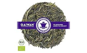 N&deg; 1137: T&egrave; verde biologique in foglie"Ding Gu Da Fang (Long Jing)" - 100 g - GAIWAN GERMANY - t&egrave; in foglie, t&egrave; bio, China