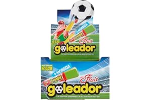 Goleador Fruit, Doppia Caramella Gommosa, Senza Glutine, Gusto Frutta, Ottime da Condividere, Idee Regalo per Compleanni e Feste, Confezione da 200 monopezzi