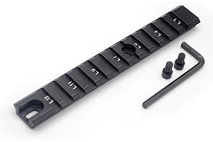 Trirock Picatinny Standard 13 Slots RIS 21mm Base Mount 6.06" Long Rail Set for G36 G36C System