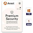 Avast Premium Security (Antivirus Pro) (1 PC | 1 Year) (Email Delivery in 2 hours- No CD)