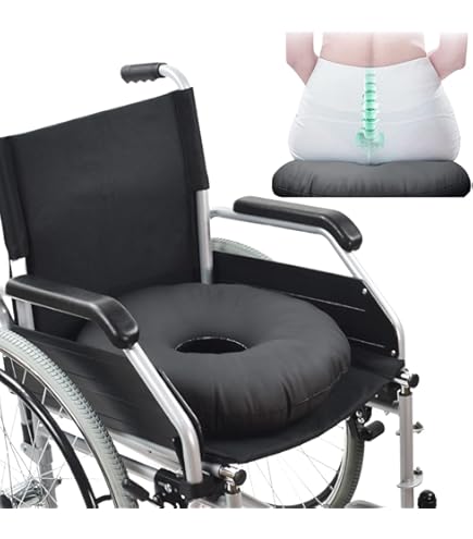 Cojín Ortopédico Inflable Alivia Dolor De Coxis Y Hemorroides