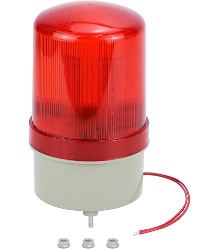 Luce Di Avvertimento E Allarme PATLITE LGH-FKA 120VAC Con Lampadina 20W Nuova