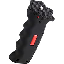 Stabilisateur de caméra sous-Marine, Plateau en Aluminium avec stabilisateur de poignées à Double poignée pour Accessoire de boîtier de caméra sous- Marine