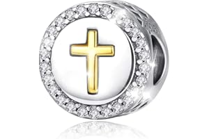 Eusense Charms 925 Argent Perle Breloque Charms pour Bracelet Européen Pendentif Bijoux Cadeaux