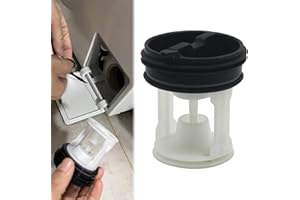 NIYATA Waschmaschine Flusensieb Ersatz, Filtersieb Flusensieb für Waschmaschine, Flusensieb Sieb Flusensiebeinsatz Ersatz für Bauknecht Whirlpool 481248058385