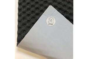 AE AUTO EQUIPE Pannello vano motore lastra sotto cofano autoestinguente (100x50x1.5 cm) (Bugnato)