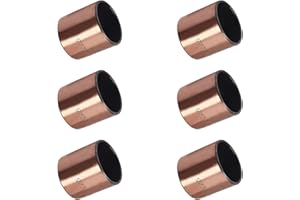 Othmro Sleeve Bearing 22mm Bore x 25mm OD x 25mm Length Plain Bearings Wrapped Oilless Bushings Pack of 6