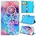 Produktbild SMART LEGEND Lederhülle für Doogee X5 / X5 Pro Ledertasche Hülle Dreamcatcher Muster Design Schutzhülle Premium PU Schutz Leder Flip Case Wallet Protective Cover Innere Weiche Silikon Bookcase Backcover Handy Tasche Schale mit Kartenfächer Magnetverschluß Standfunktion Etui
