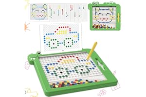 SHENGOU Magnetyczna tablica kreślarska dla dzieci, magnetyczna tablica dla dzieci, magiczna tablica dla dzieci, magiczna gra magnetyczna, do pisania i rysowania