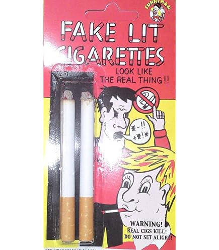 Loftus Joker Fake Puff Cigarettes (2 Pack), White/Orange : Amazon.co.uk:  Outlet