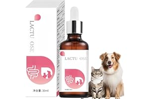 CHUNBIN Lact/ulose Solution for Cats & Dogs,Constip/ation Relief for Pets,Pet Lact/ulose Sup/plement,Health Sup/plies for Cats and Dogs,Lact/ulose for Do/gs and Ca/ts,Gentle and Safe Formula,Easy to Carry
