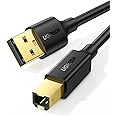 Ugreen 15ft USB 2.0 Printer Cable Scanner A Male to B Male for HP, Canon, Lexmark, Epson, Dell, Xerox, Samsung etc-Black