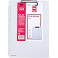 Deli Paper Clipboard, A4 Size, Grey