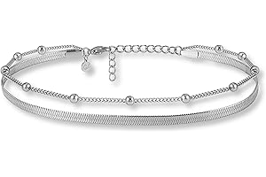 GD GOOD.designs Cavigliera da donna I Cavigliera a più file - Regolabile I Cavigliera a catena di serpenti in oro - argento - oro rosa I Impermeabile