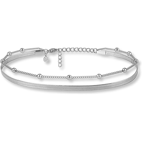 Cavigliera Donna In Acciaio Inox Placcato Oro - Regolabile 20-30cm Con Charm - Foto 9