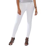 MAMAJEANS Lima - Jeggings Vita Alta, Jeans da Donna Skinny Elasticizzati. Massima comodità, Relax e Stile - Made in Italy