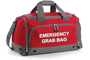WORKWEAR WORLD Emergency Grab Bag Printed Home Evacuation & Car Winter Safety Kit Holdall Bag