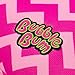 BubbleBum Portable Inflatable Cotton Candy Car Booster Seat - Chevron Pink