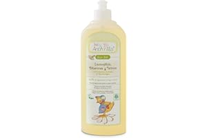 ANTHYLLIS Baby Anthyliss Eco Bio Tableware Bottle and Teat Detergent, Certified Organic and Vegan Dermatology Tested Scented with organic Orange and Lemon essential oils. 500ml