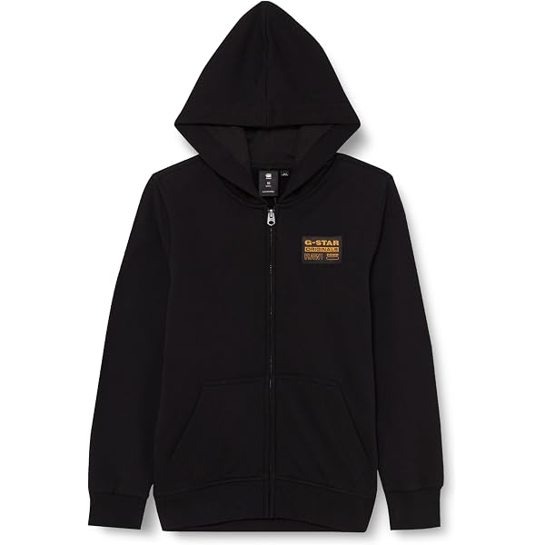 G-Star Jungen Hoodie Mit Reißverschluss – Lässiger Sweater Mit Kapuze