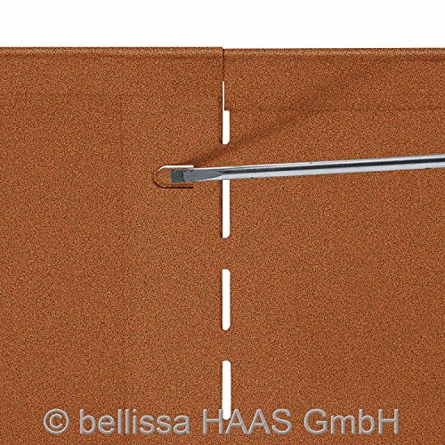 Rasenkante corten L.118 x H.13 cm (10) - 3