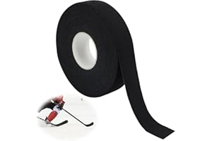 Generico EuAcesry Nastro Hockey Nastro di Presa, Assorbimento del Sudore Nastro Tessuto per Hockey, Adesivo Nastro Hockey Ghiaccio Assorbimento del Sudore per Badminton,Hockey,Canna da Golf(25M)