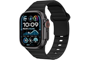 Sportarmband für Apple Watch Ultra/3/2 Armband 49mm 45mm 44mm 46mm 42mm 41mm 40mm 38mm iWatch Armbänder Herren Damen,Sport Silikon Apfelband Band für Apple Watch Series 11 10 9 8 7 6 5 4 3 SE 3/2nd