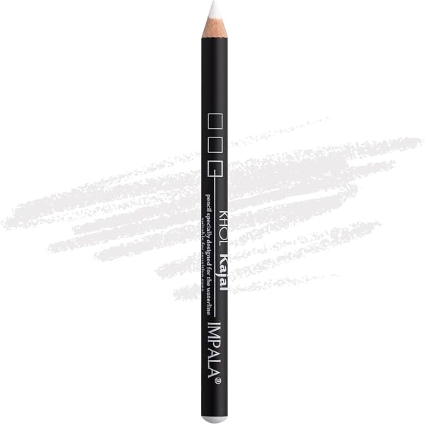 Max Factor Kohl Kajal Weiß 10 – Perfekt Für Smokey Eyes, Langanhaltend & Wischfest, 1x4 Ml (Packung Mit 2 Stiften)