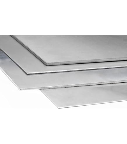 Lamiera Ferro 4mm Lamiera Alluminio Anodizzato 2mm 400x400mm H14